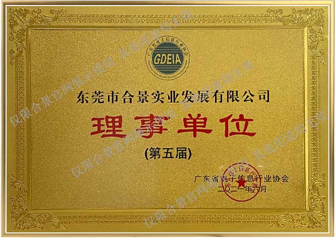 广东省电子信息行业协会理事单位